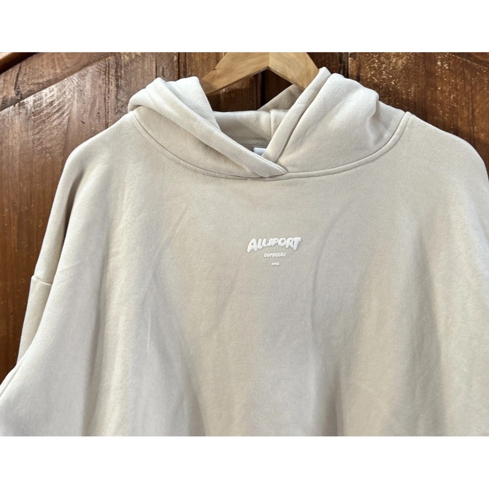 Women's WILO The Label Hooded Sweatshirt WILO WELLNESS CLUB Oversized Hoodie Med - Picture 5 of 8